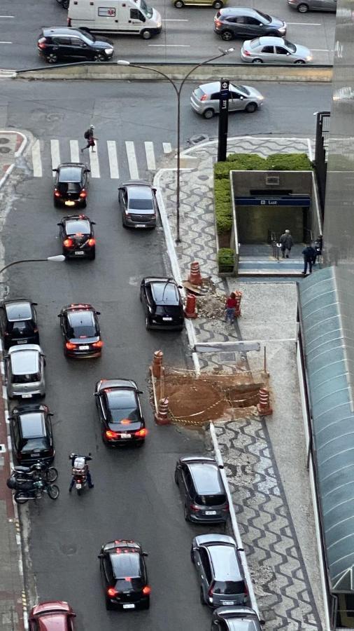 Flat De Luxo Centro Sp Com Piscina,Academia,Lavanderia,Garagem E Seguranca 24H São Paulo Exteriör bild